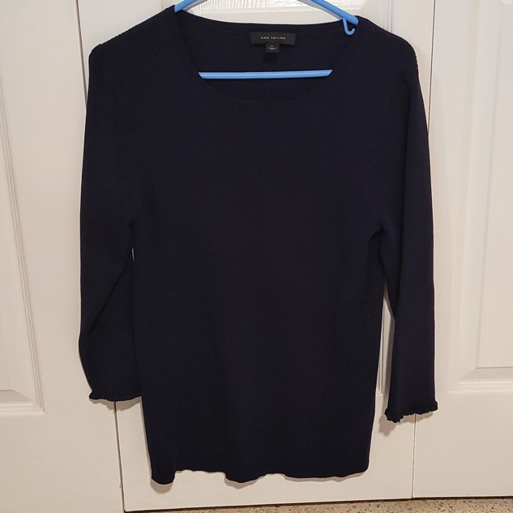 Ann Taylor blue pullover